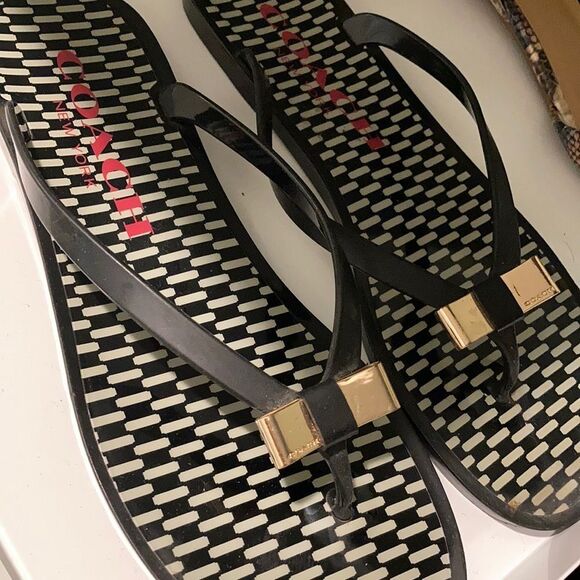 Coach Shoes - Bow sandals Coach
